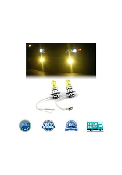 H3 Limon Sarısı Ampul Flösher Weather Vısıon Xenon Effect