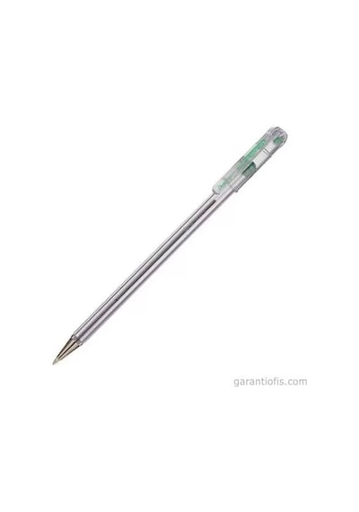 Pentel BK77 SuperB Yeşil Çelik Uçlu Tükenmez Kalem (0,7 mm)
