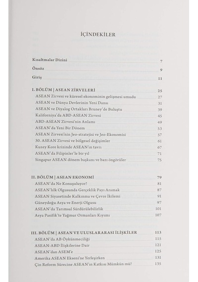 Asean - Asya Yüzyılında Bölgesel Birlik Ve Güncel Yaklaşımlar