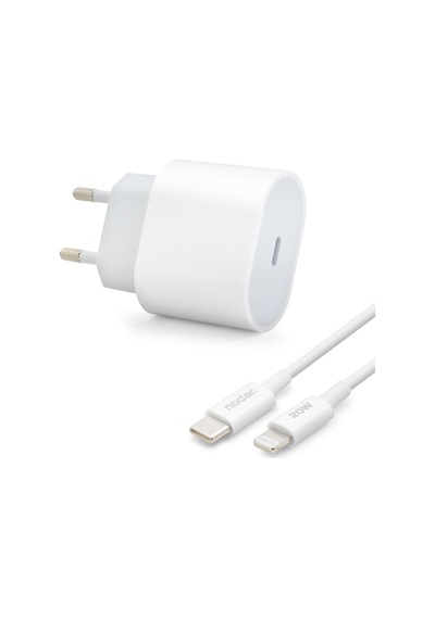 Type-c Lightning Hızlı Şarj Seti 20w Pd - Beyaz Nd1002 Standart
