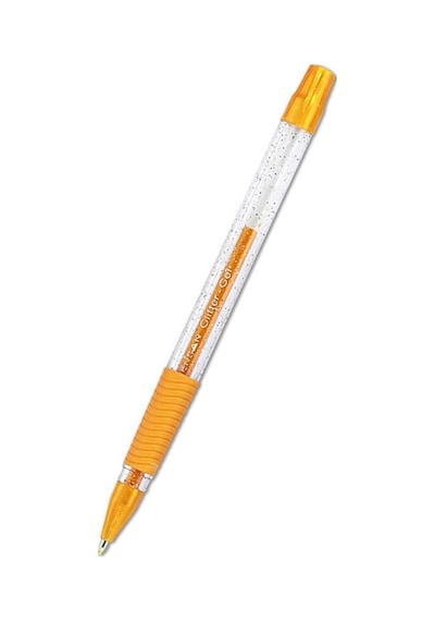 Simli Jel Kalem Altın Sarı 1.0 MM 1 Adet Glitter Gel Simli Tükenmez Kalem Altın Gold Renk