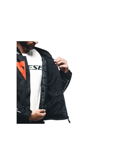 Dainese Avro 5 Motosiklet Mont Beyaz - Kırmızı - Siyah