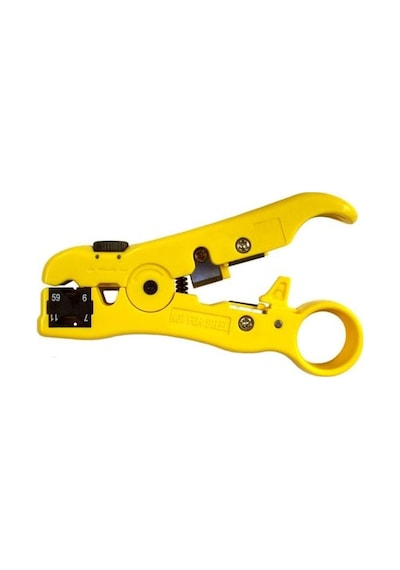 Electroon Rg11-Rg7-Rg6-Rg59 Koaksiyel Çok Amaçlı Kablo Soyucu