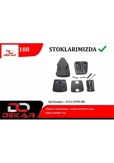 Surgulu Cam Mandalı Transıt V184-v348- 06 14 Dekar 1c1422996bb / 4642123