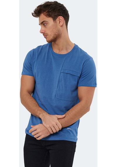 Slazenger KAURI IN Erkek Tişört Indigo