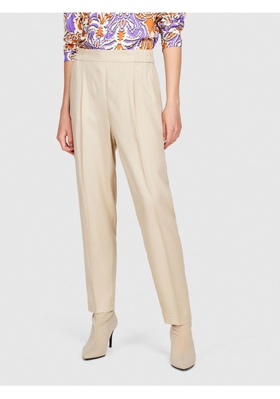 Sisley Liyosel Kemerli Jogger Pantolon Kadın Vizon Pantolon - 323a4bjflf00s
