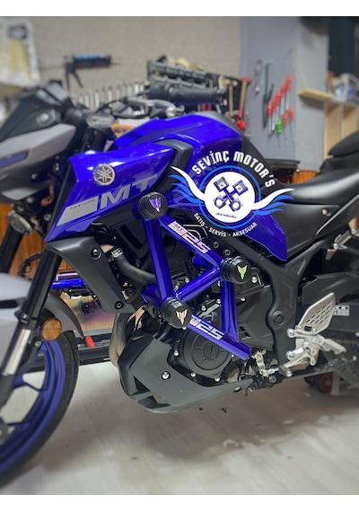 Yamaha Mt25 Koruma Demiri Lacivert