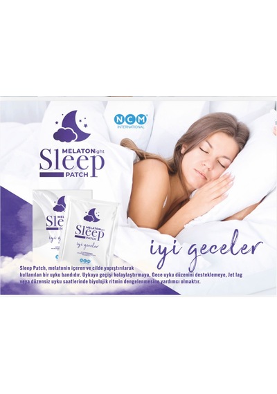 Sleep Uyku Destek Bitkisel Takviye 3mg , Lavanta Yağı, Gül Yağı 60 Günlük