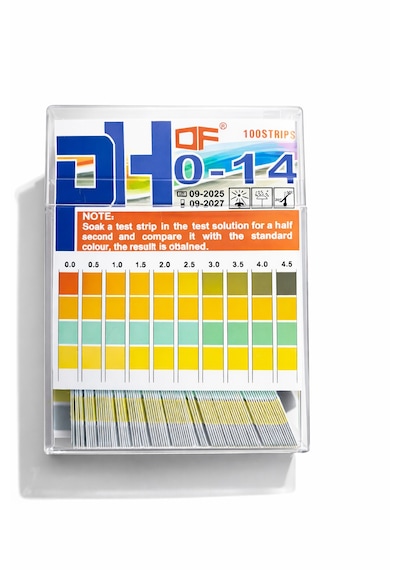Ph Test Kağıdı 0-14 100 Adet Universal Ph Ölçüm Strip Akvaryum, Havuz Ve Su Test Kiti