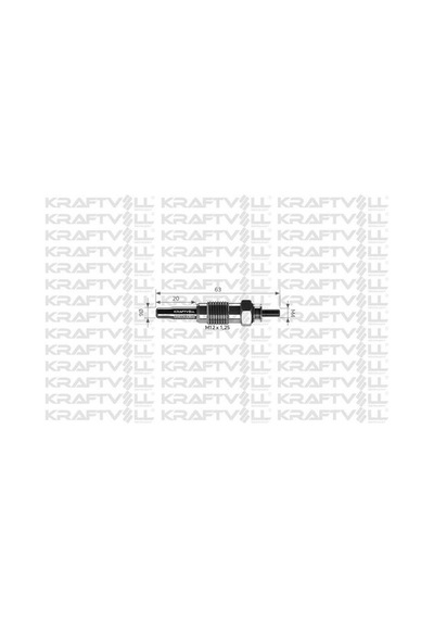 Kraftvoll 05030068 Kızdırma Bujisi 11v Karsan J9-expres Me077546