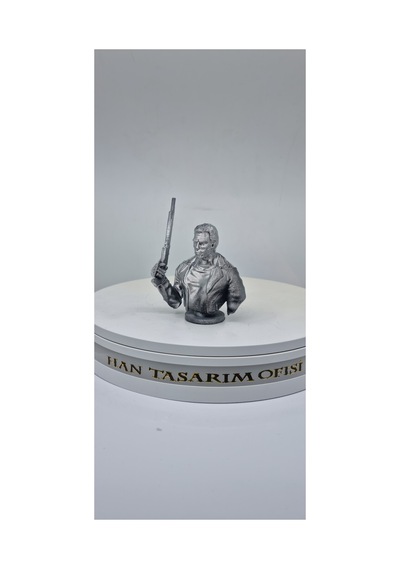 Terminatör 10 Cm Büst Figür Terminator