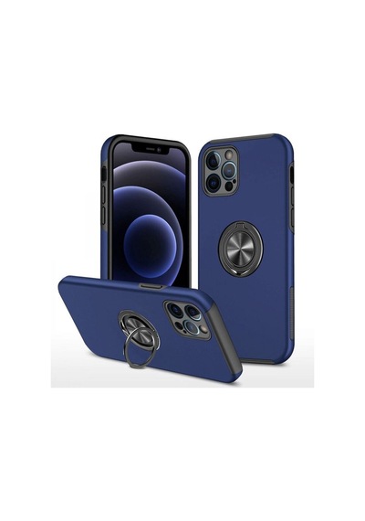 Apple İphone 12 Pro Max Kılıf Elit Yüzüklü Kapak