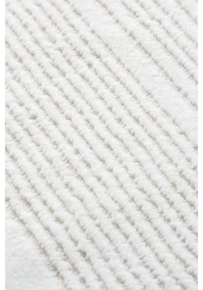 Mariesse Home Zen Koleksiyonu - Bambu Tarz Modern Sık Dokuma Halı Salon Oturma Odası Halısı 0590a Beyaz