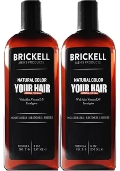 Hubrendy Sh Brickell Erkeklere Özel Anti-white Saç Sakal Bakım Şampuanı 237 Ml X 2 Adet
