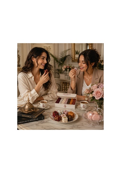 Karışık Duble Antep Fıstıklı/fındıklı Lokum 250 Gr %100 Pancar Şekeri Glikoz İçermez - 886042675
