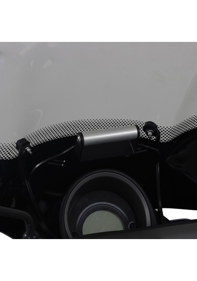 GP Kompozit  Yamaha NMAX 125 / 155 2015-2020 Uyumlu Telefon / Navigasyon Tutucu Gri