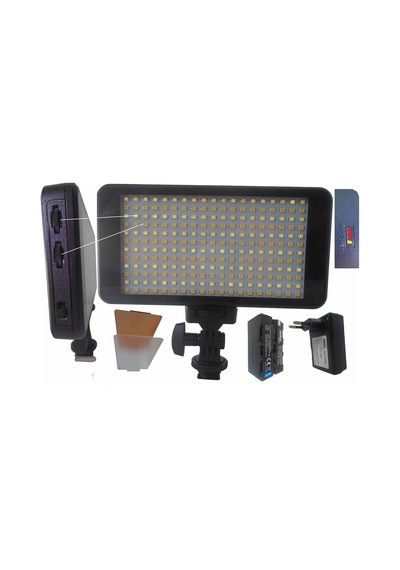 PDX Led 228A Ledli Video Kamera Dslr Led Işık Sarı Beyaz