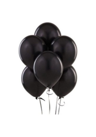 Siyah Balon 25 Adet Siyah