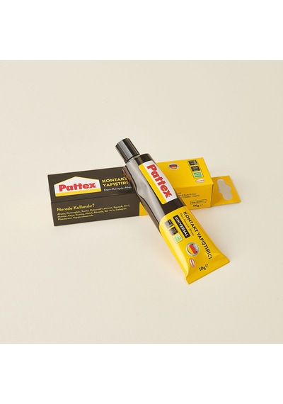 Deri Kauçuk Ahşap Yapıştırıcı - Şeffaf - 50 Gr Çok Renkli