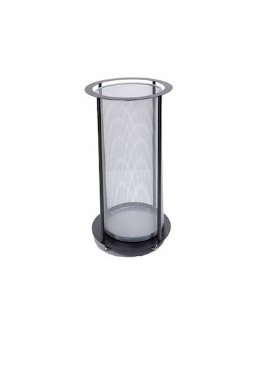 Fileli Metal Siyah Şemsiyelik 28 56 Cm Siyah