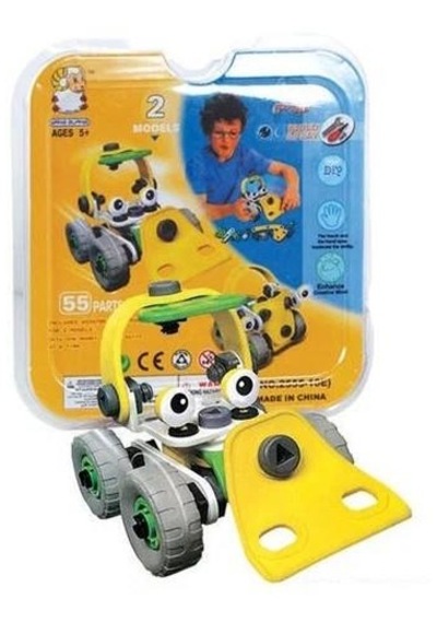 Build Play 51 Parça 2 Model Yapılabilen Esnek Oyun