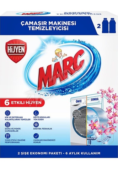 3 Adet Marc Makine Temizleyici 500 Ml