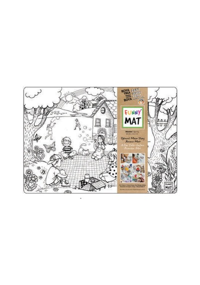 Funny Mat - İlkbahar 33,5 X 48 Cm