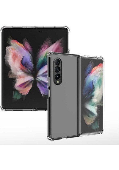 Galaxy Z Fold 3 Uyumlu Nitro Anti Shock Silikon-renksiz Renksiz Renksiz