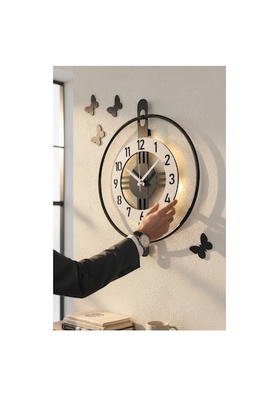 Pey Aksesuar Metal -çelik Gövde -ideal Boy 40x50cm - Metal Ledli Duvar Dekor ...... Mobilya Sarı