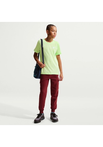Nike Nsw Tee Emb Futura Yeşil Pamuklu Çocuk T-shirt