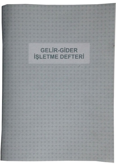 Işletme Gelir Gider Defteri 48 Yaprak
