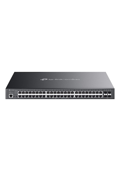 Omada Sg3452p, 48 Port Gigabit, 48 Port Gigabit Poe+, 384w, 4 Port Sfp, L2+ Yönetilebilir, Rackmoun