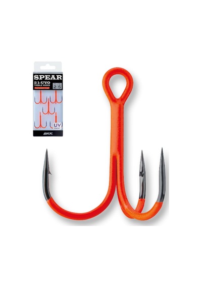 Frangs Treble Type Uv Paint Üçlü Olta İğnesi No:10