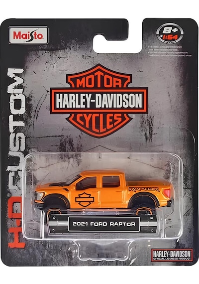 Maisto 1:64 Harley Davidson 2021 Ford Raptor