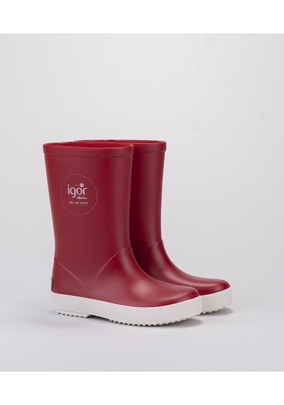 İgora W10107-005 W10107 Splash Nautıco Plastik Çizme Bot Kırmızı