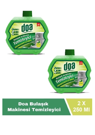 Doa Bulaşık Makinası Temizleyici 250 Ml Vegan X 2 Adet