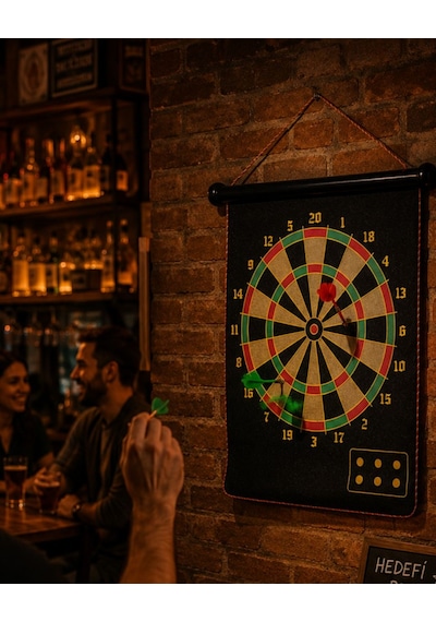 Katlanabilir Manyetik Dart Oyunu Zararsız Dart Okları İle Güvenli Eğlence