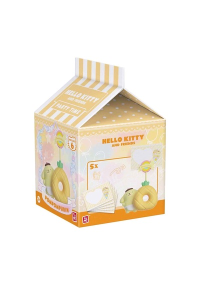 Yume Toys Hello Kitty And Friends Party Time Not Tutucu Pompompurin Party Time 11740