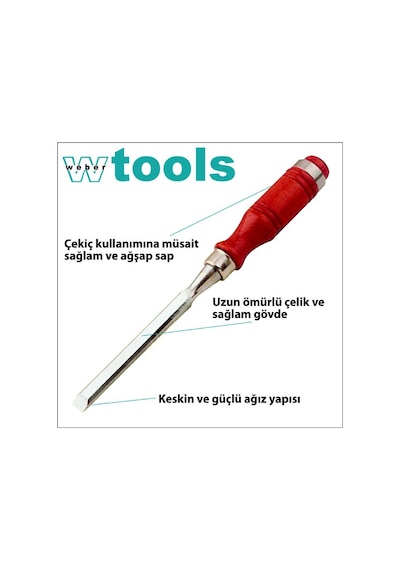 Weber Tools Ağaç Saplı Iskarpela 30 x 140  MM