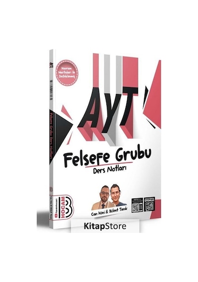 2024 AYT Felsefe Grubu Ders Notları -  Benim Hocam Yayınları