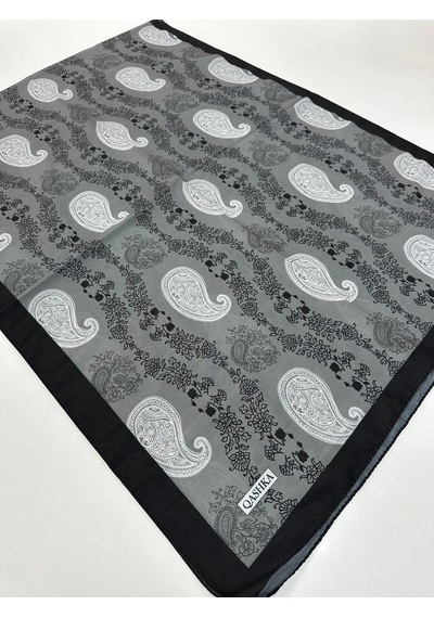 Qashka Soft Pamuklu Şal Etro Desen Lbd1420-43988 Çok Renkli