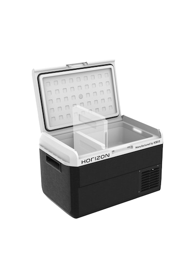 Horızon Mcd50d, Manufactured By Iceco, 50 Lt 12/24v Dc Çift Bölmeli, Bağımsız Sıcaklık Kontrollü, Kompresörlü Oto Buzdolabı