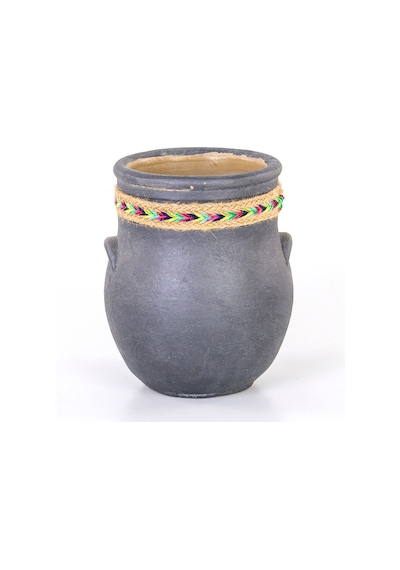 Euro Flora Küp Beton Saksı 12X20.5 Cm