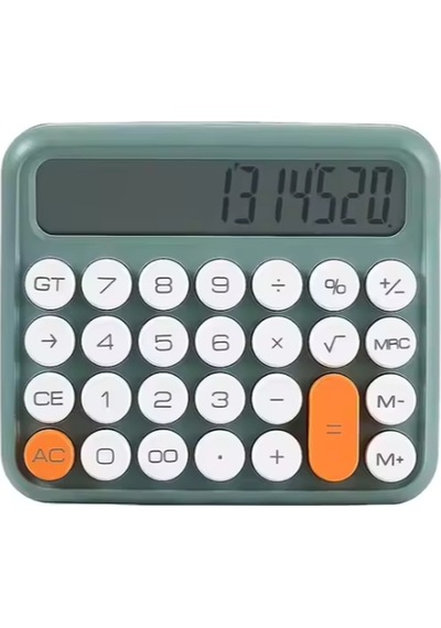 Zr741 Jn-800 Junno Yeşil Hesap Makinesi