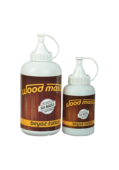 Wood Master Beyaz Ahşap Tutkalı 0,20 Lt, 0,60 Lt, 2 L Seçenekleri