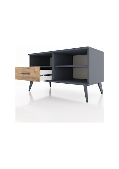Hyperion Şifonyer 2 Raflı Tek Çekmeceli 88x44x48 Antrasit-antrasit/çam Antrasit/çam Hyperion Şifonyer 2 Raflı Tek Çekmeceli 88x44x48 Antrasit-antrasit/çam Antrasit/çam