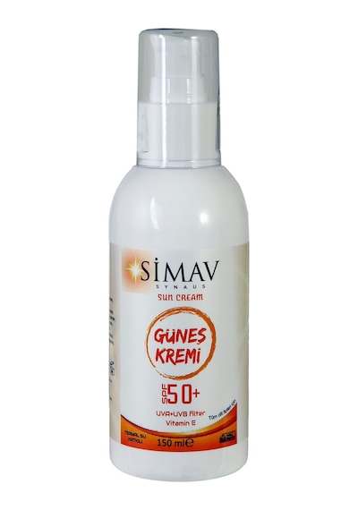 Simav Termal Su Katkılı Güneş Kremi SPF50+ 150 ML