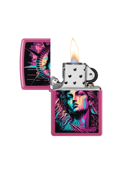 Zippo 49846 American Lady Design Çakmak Çok Renkli