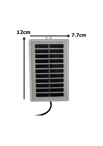 32cm Güneş Enerjili Solar Işıldak Güneş Enerjili 3 Mod  2.8mt Mavi
