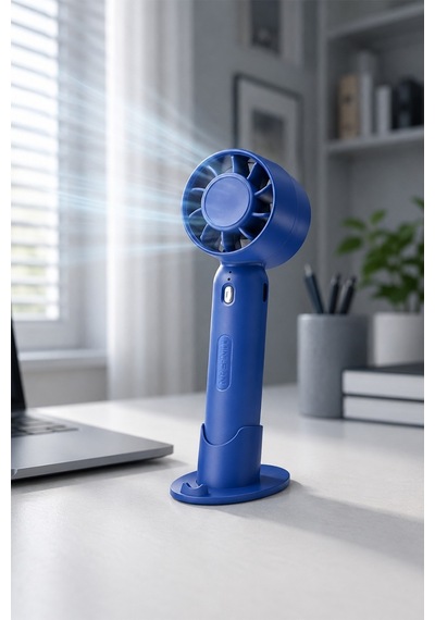 Hadron T10 Şarjlı Standlı Mini El Fanı